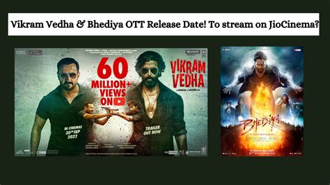 bhediya ott release date jiocinema|Finally! Bhediya And Vikram Vedha Get Their OTT。